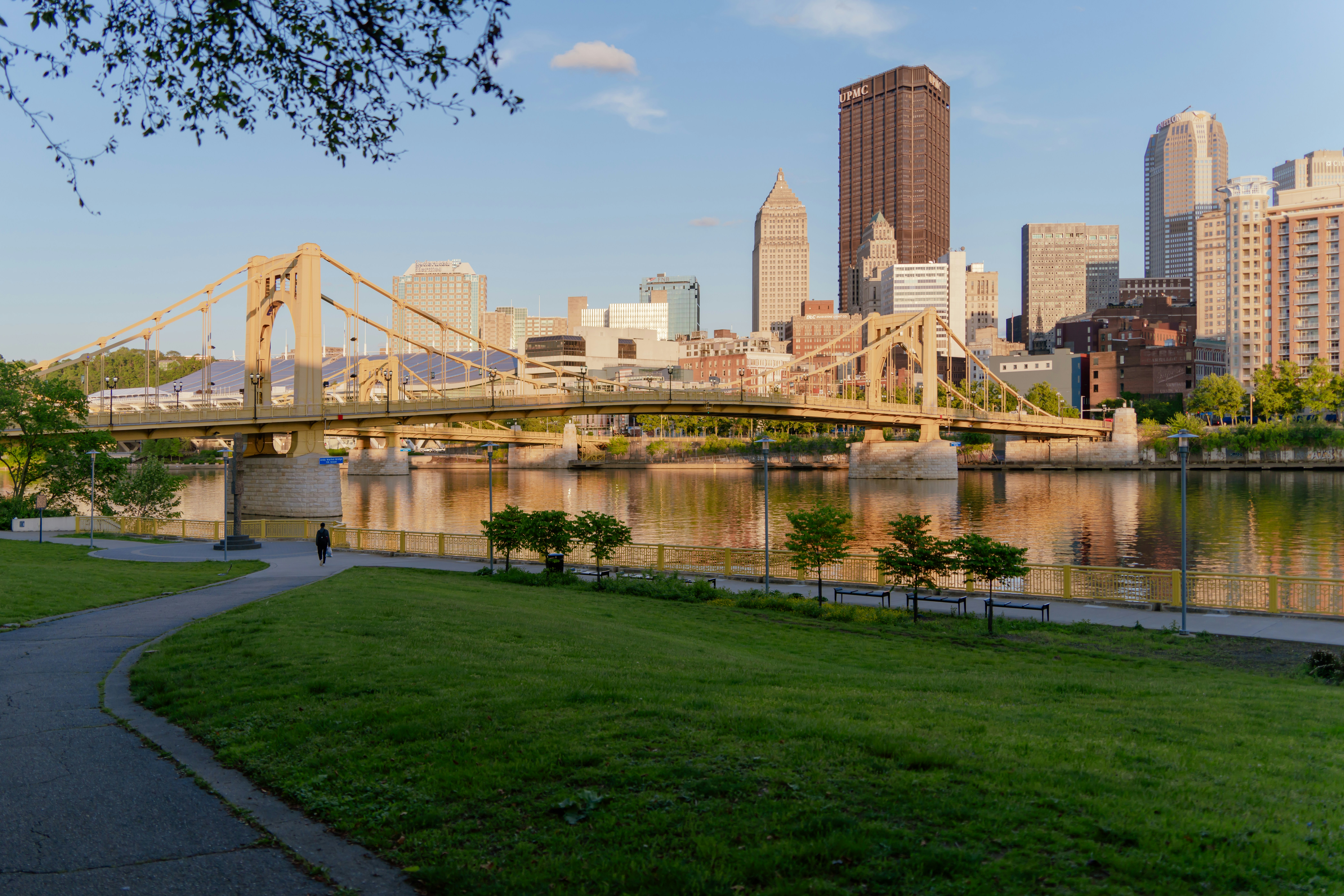 Pittsburgh North Shore skyline